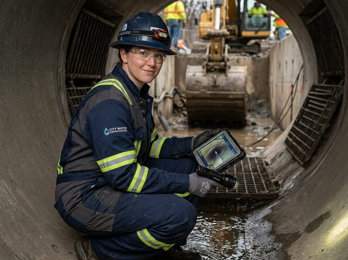 Sewer Line Inspection & Replacement in Decatur